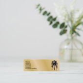 Dreamcatcher-Visitenkarte Mini Visitenkarte (Stehend Vorderseite)