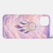 Dreamcatcher with Feathers and Clouds Case-Mate iPhone Hülle (Rückseite (Horizontal))