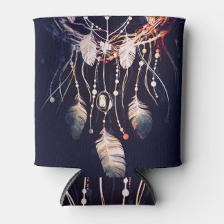 Dreamcatcher, Zweige, boho Stil, digitale Kunst. Dosenkühler