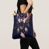 Dreamcatcher, Zweige, boho Stil, digitale Kunst. Tasche (Von Nahem)