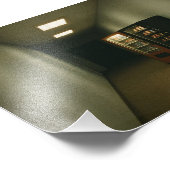 Dreamcore Limousine mit Drehmaschine Fotodruck (Ecke)