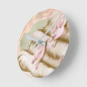 Dreamcore Pastel Clock – Celestial sagitarius Runde Wanduhr (Winkel)