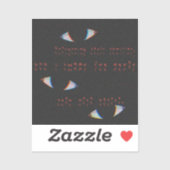 Dreamcore Vinyl Sticker - Augen (Blatt)