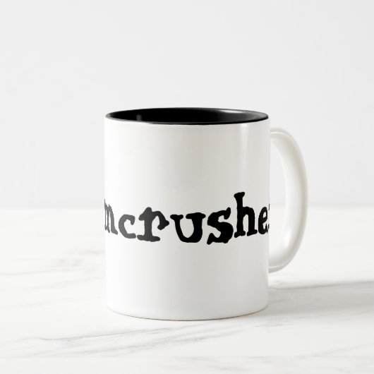 "Dreamcrusher" Tasse (VorderseiteRechts)