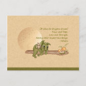 Dreamdrache Postkarte (Vorderseite)