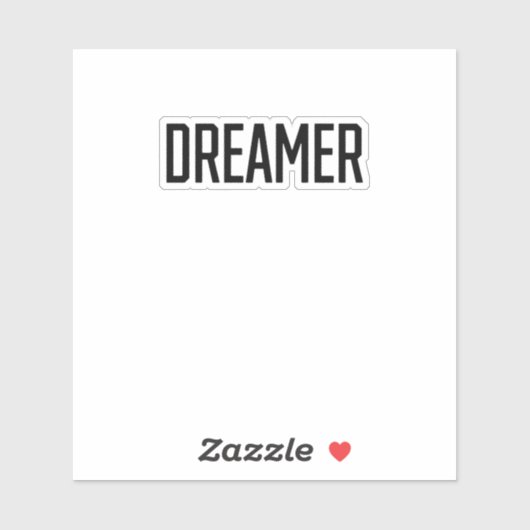 Dreamer Aufkleber (Blatt)