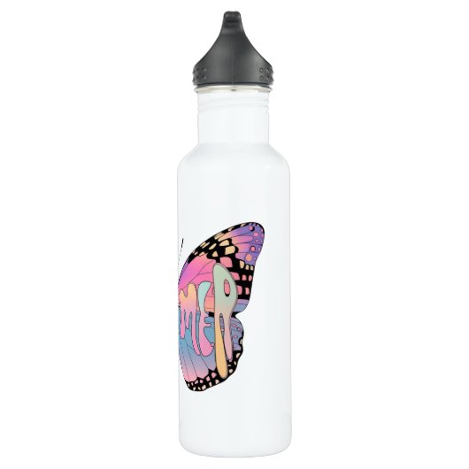 Dreamer Butterfly Vibes Edelstahlflasche (Rechts)
