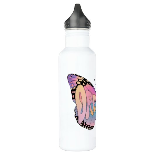 Dreamer Butterfly Vibes Edelstahlflasche (Links)