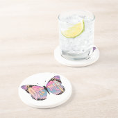 Dreamer Butterfly Vibes Getränkeuntersetzer (Seite)