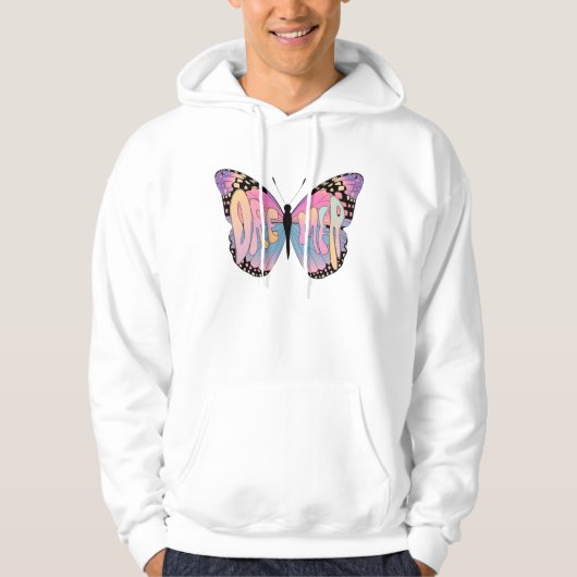 Dreamer Butterfly Vibes Hoodie (Vorderseite)