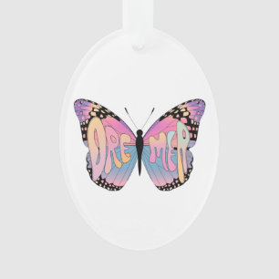 Dreamer Butterfly Vibes Ornament