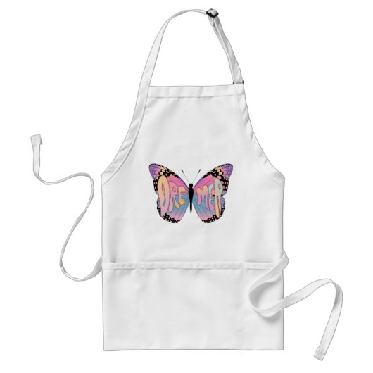 Dreamer Butterfly Vibes Schürze (Vorne)