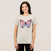 Dreamer Butterfly Vibes Tri-Blend Shirt (Vorderseite voll)
