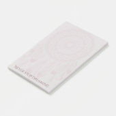 Dreamer Dreamcatcher 4x6 Post-it Klebezettel (angewinkelt)