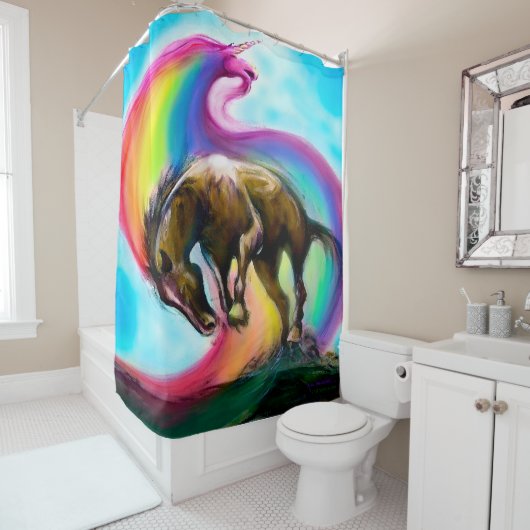 Dreamer-Duschvorhang Duschvorhang (Beispiel)