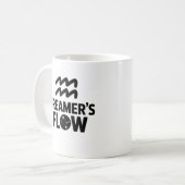 Dreamer Flow Tasse - Aquarius Zodiac Cup (Vorderseite Links)