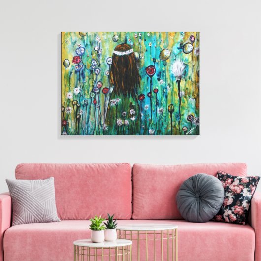 Dreamer Leinwanddruck (Insitu (Wohnzimmer))