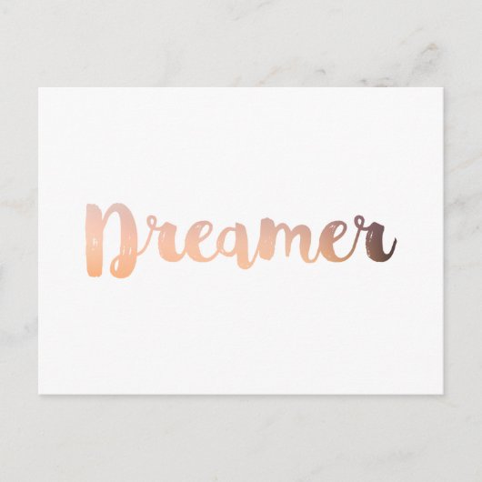 Dreamer Postkarte (Vorderseite)