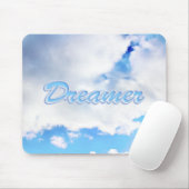 Dreamer Puffy weiße Wolken und Blue Sky Mousepad (Mit Mouse)
