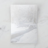 Dreamer, Roter Kardinal 5" x 7" Faltkarte Karte (Innenseite)