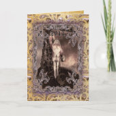 Dreamer Viktorianisch Feiertagskarte (Vorderseite)