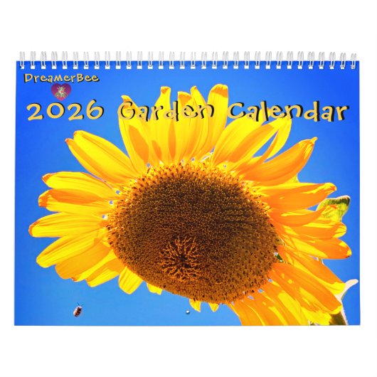 DreamerBee 2026 Garden Calendar Kalender (Titelbild)