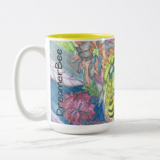 DreamerBee  Zweifarbige Tasse (Links)