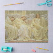 Dreamers - Albert Joseph Moore Seidenpapier (Basteln)