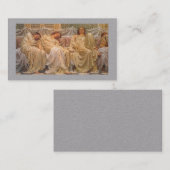 Dreamers – Albert Joseph Moore Visitenkarte (Vorne/Hinten)