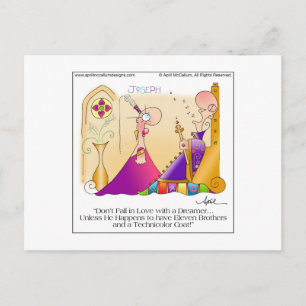 DREAMERS Cartoon Postcard bis April McCallum Postkarte