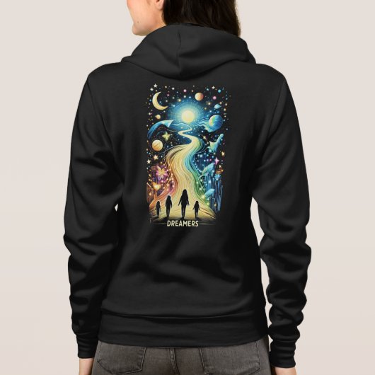Dreamers Light Paths Hoodie (Rückseite)