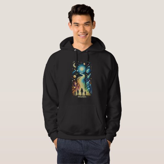 Dreamers Light Paths Hoodie (Vorne ganz)