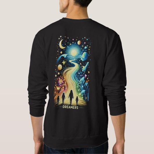 Dreamers Light Paths Sweatshirt (Rückseite)