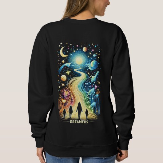 Dreamers Light Paths Sweatshirt (Rückseite)
