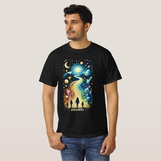Dreamers Light Paths T-Shirt (Vorne ganz)