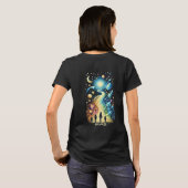 Dreamers Light Paths T-Shirt (Schwarz voll)