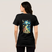 Dreamers Light Paths Tri-Blend Shirt (Rückseite voll)