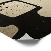 "Dreamers, Not Consumers" Urban Street Art Quote Poster (Ecke)