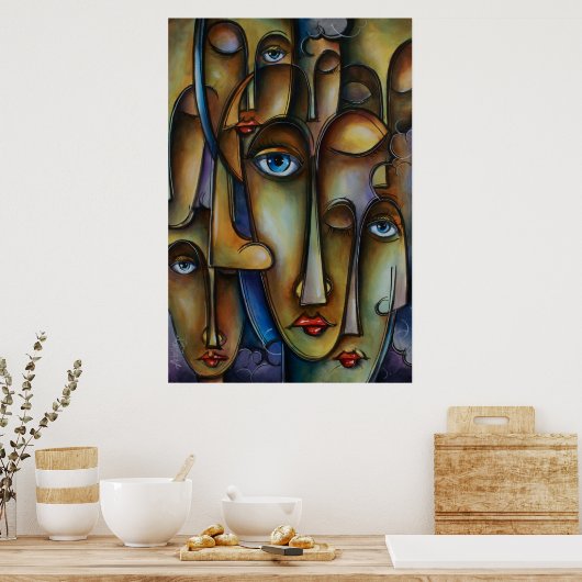 Dreamers von Michael Lang Poster (Küche)