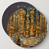 Dreames Schachthemendesign Button (Vorne & Hinten)