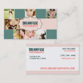 Dreamfuse 7 Foto-kundenspezifische Geschäfts-Karte Visitenkarte (Vorne/Hinten)