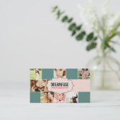 Dreamfuse 7 Foto-kundenspezifische Geschäfts-Karte Visitenkarte (Stehend Vorderseite)