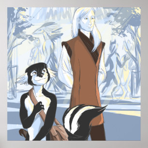 Dreamhearth mit Jahir und Vasiht'h Nuss-Plakat Poster