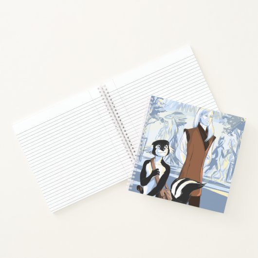 Dreamherth mit Jahir und Vasiht’h Notebook Notizbuch (Innenseite)