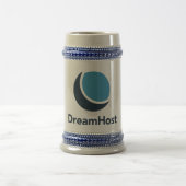 DreamHost Logo Stein Bierglas (Mittel)