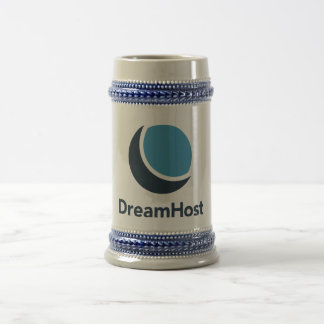 DreamHost Logo Stein Bierglas