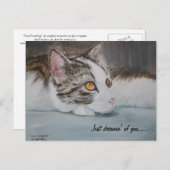 Dreamin' von dir postkarte (Vorne/Hinten)