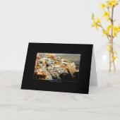 Dreamin' von Santorini Card Karte (Gelbe Blume)