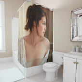 Dreaming by the Window Duschvorhang (Beispiel)