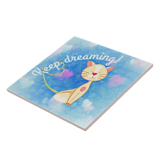 Dreaming Cat Fliese (Seite)